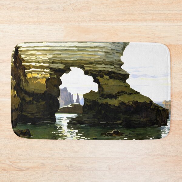 Item preview, Port d’Amont at Étretat: Impression of Towering Cliffs designed and sold by artdesignsnow.