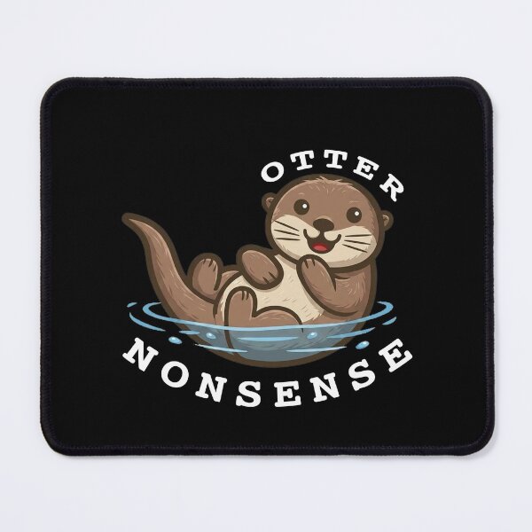 Item preview, Otter Nonsense Funny Animal Pun designed and sold by Tishirta Store.