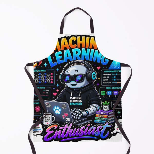 Item preview, Machine Learning Engineer Sticker | AI Data Science Gift designed and sold by NuniDesigns.