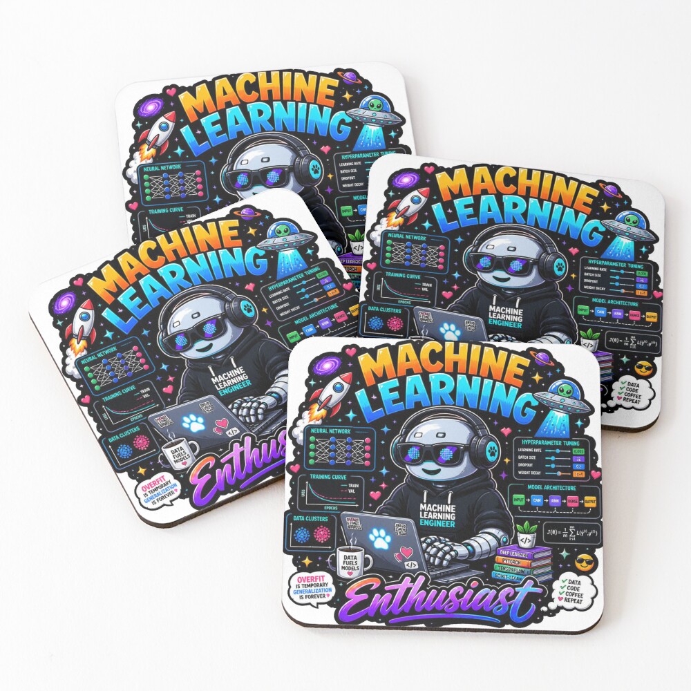 Item preview, Coasters (Set of 4) designed and sold by NuniDesigns.
