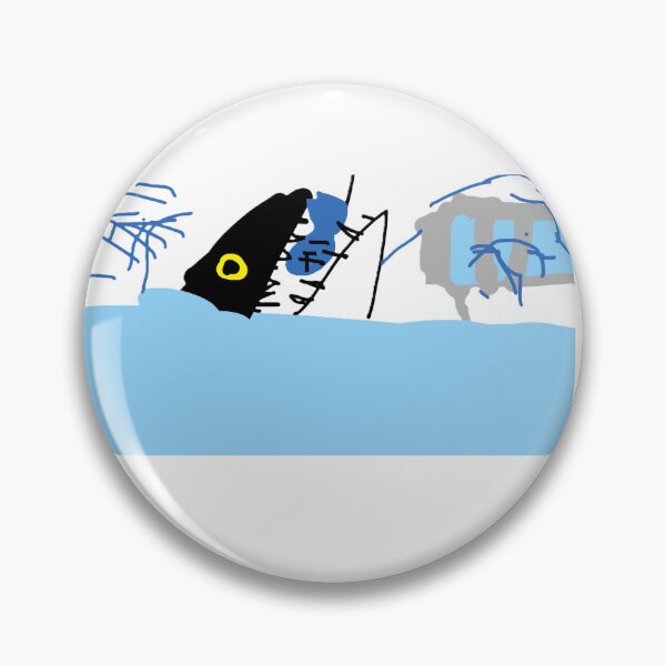 Item preview, Cute Deep Blue Terror designed and sold by PoonieStudio.