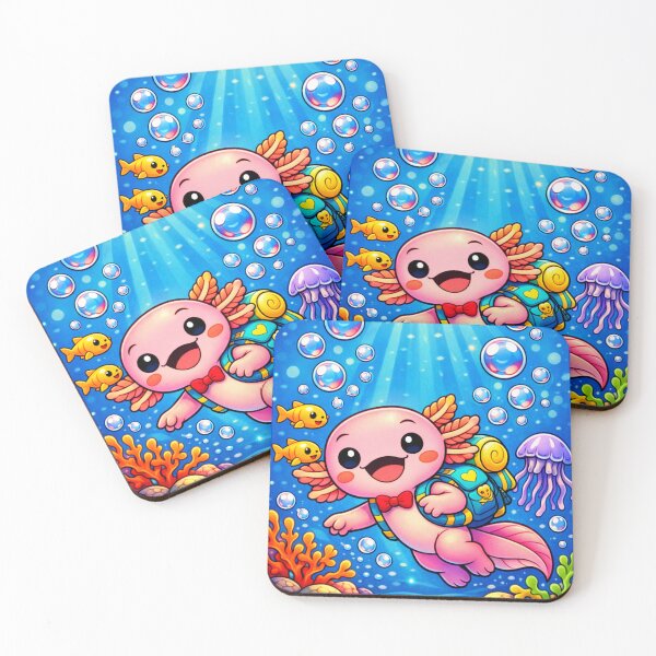 Item preview, Axolotl Explorer - Underwater Adventure designed and sold by ImagineNature.