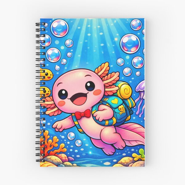 Item preview, Axolotl Explorer - Underwater Adventure designed and sold by ImagineNature.
