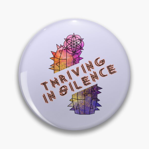Item preview, Thriving in Silence Neurodivergent Self Care Art designed and sold by GraphicComet.