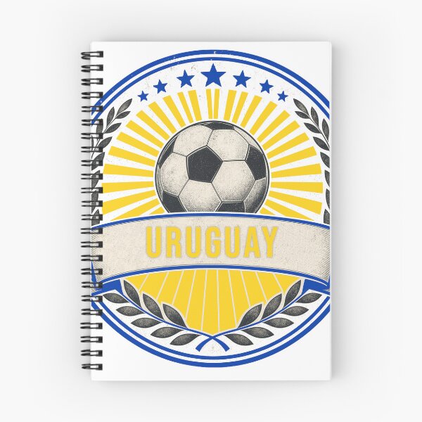 Item preview, Uruguay Vintage Soccer Crest — Retro Uruguayan Football Badge Fan Emblem designed and sold by icemanphotos.