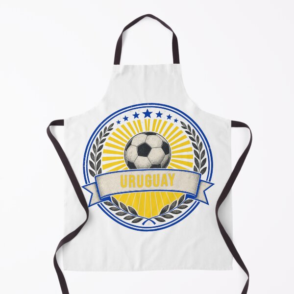 Item preview, Uruguay Vintage Soccer Crest — Retro Uruguayan Football Badge Fan Emblem designed and sold by icemanphotos.