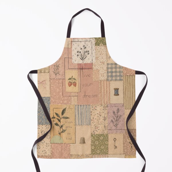 Item preview, Vintage Cottagecore Patchwork Floral Pattern designed and sold by IRYNASHOP.
