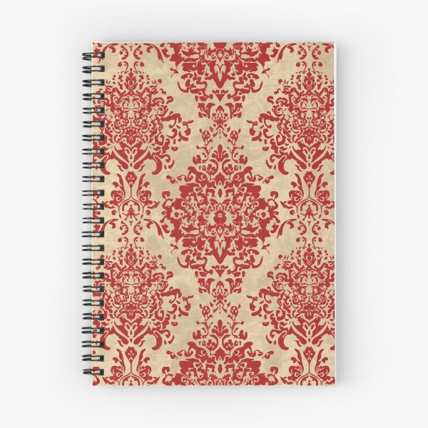 Item preview, Decoupage Vintage Damask Red Beige 1900 Nostalgia Pattern designed and sold by GrinGalore.