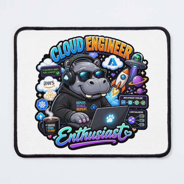 Item preview, Cloud Engineer Sticker | AWS DevOps Infrastructure Gift designed and sold by NuniDesigns.