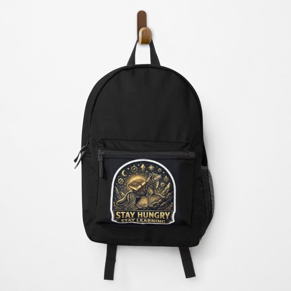 Item preview, Stay Hungry Stay Learning Motivational Sticker for Lifelong Learners designed and sold by skillifyme.