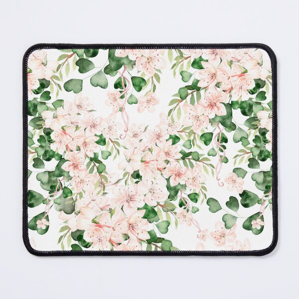 Item preview, Midori Sakura - Watercolor Japanese Cherry Blossom Pattern designed and sold by KaitoJapanDesign.