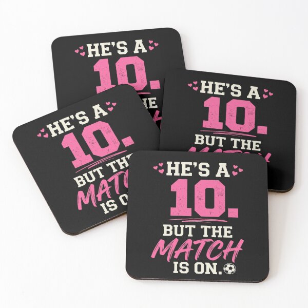 Item preview, He Is 10 But The Match Is On Funny Soccer 10th Birthday Design designed and sold by Trendymindvibes.