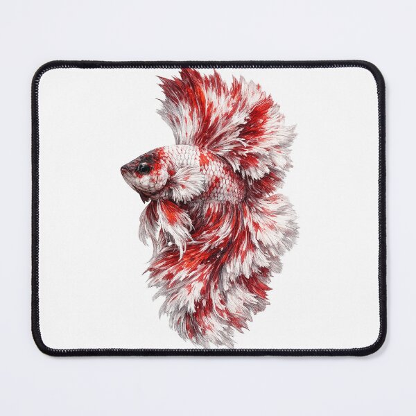 Item preview, Crimson Frost Betta Fish designed and sold by PlanetBoi.