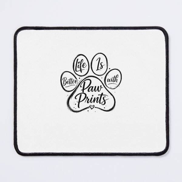 Item preview, Dog Paw Positive Quote for Dog Lovers designed and sold by GGAUL.