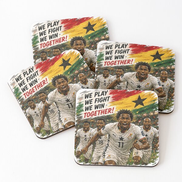 Item preview, Ghana World Cup 2026 Soccer Fan Design designed and sold by syndia2209.