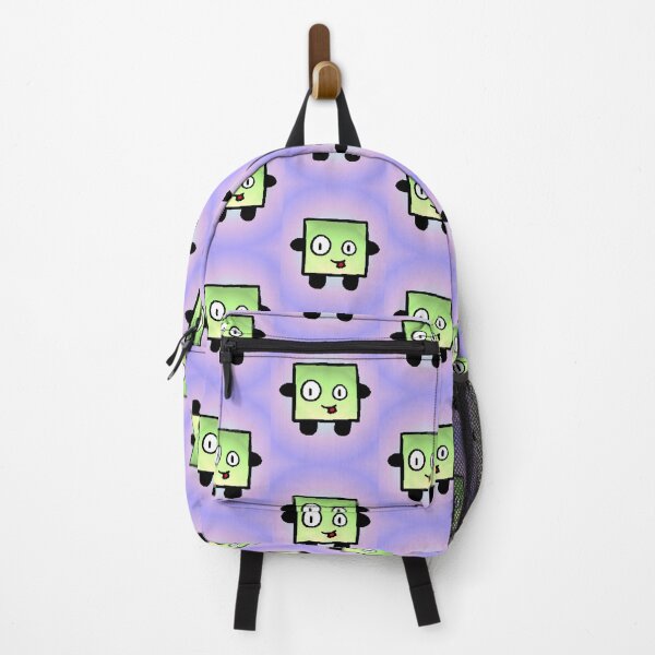 Item preview, Kawaii Green Cube Big Eyes Pixel Creature designed and sold by AstronautMerch.
