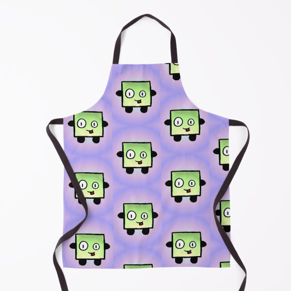 Item preview, Kawaii Green Cube Big Eyes Pixel Creature designed and sold by AstronautMerch.