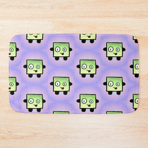Item preview, Kawaii Green Cube Big Eyes Pixel Creature designed and sold by AstronautMerch.