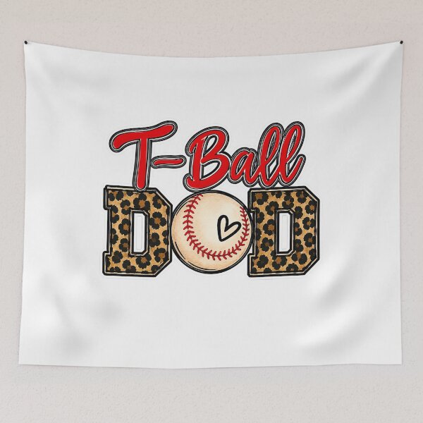 Item preview, T-Ball Dad Funny Baseball Dad Retro Vintage Coach Youth Sports Father Gift designed and sold by ronakris009.