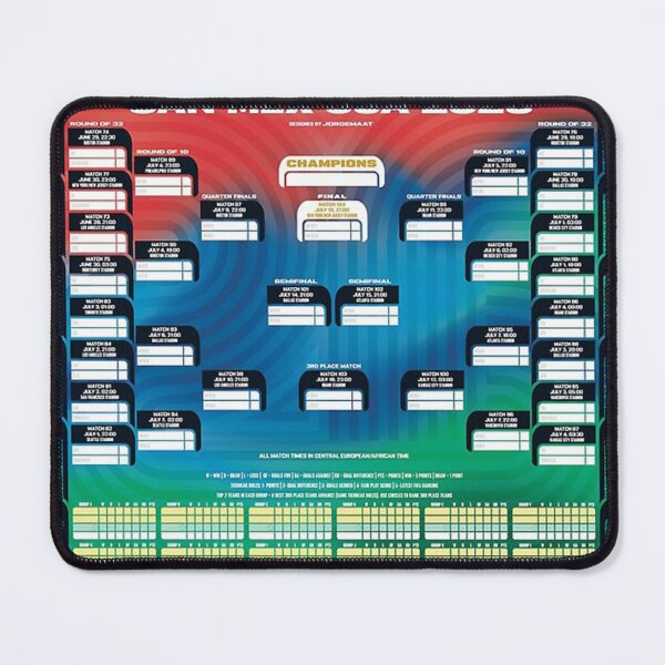 Item preview, Poster 2026 World Cup Wall Chart Central European African Time Painting designed and sold by PuffersPatrys.
