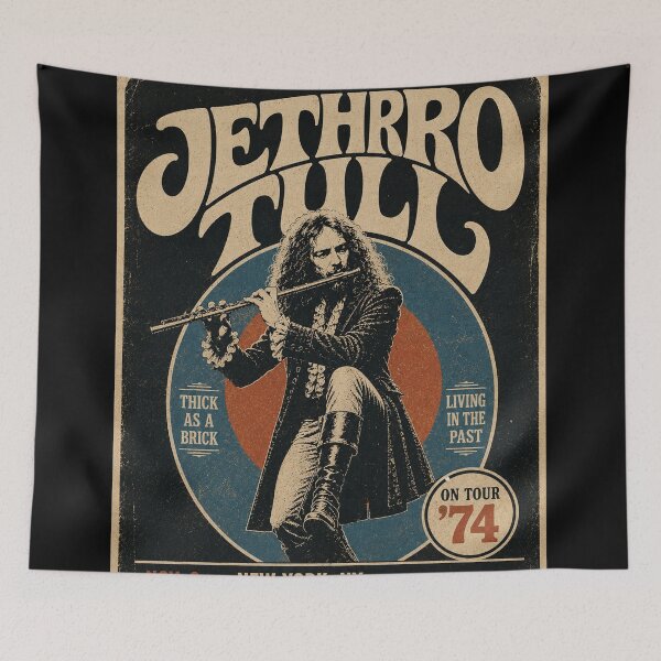 Item preview, Jethro Tull 1974 Tour Poster designed and sold by hablot86.