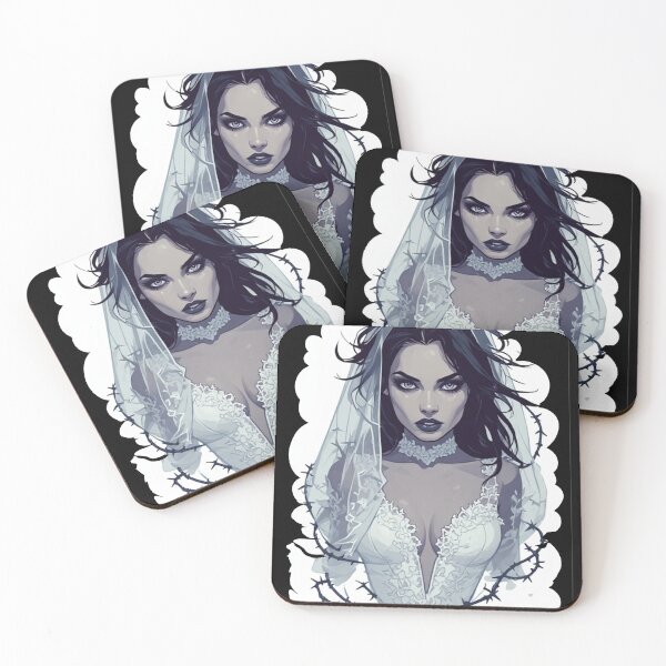 Item preview, Thornbound Bride | Gothic Romance Fantasy Art designed and sold by halibutgoatramb.