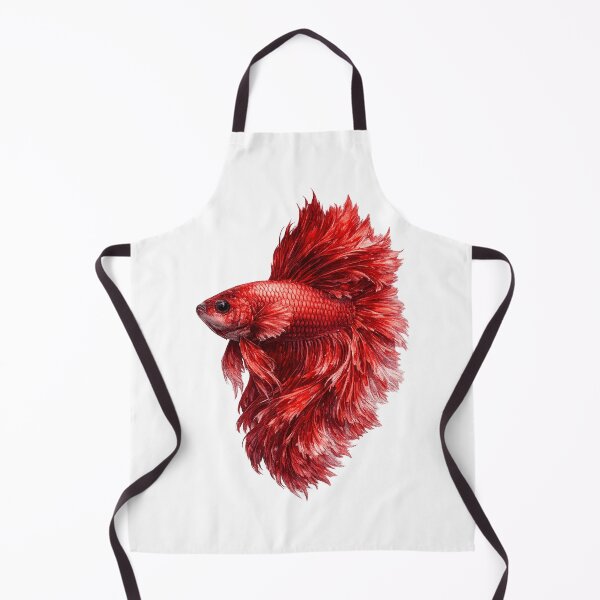 Item preview, Scarlet Emperor Betta Fish designed and sold by PlanetBoi.
