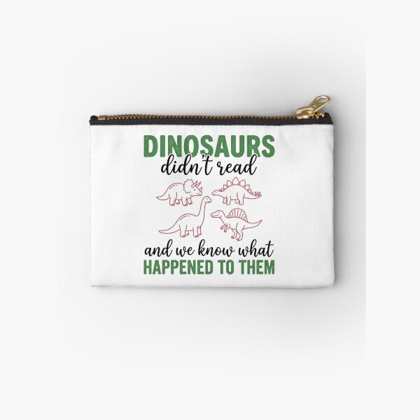 Item preview, Dinosaurs Didn't Read Funny Bookish Library Humor Aesthetic Line Art Dinosaur designed and sold by Trendymindvibes.