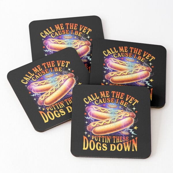Item preview, Call Me The Vet Funny Hot Dog Meme  designed and sold by elongatedjazz.