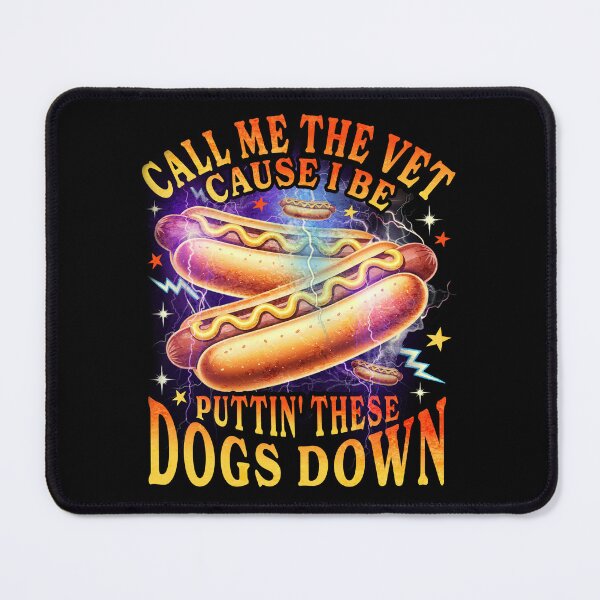 Item preview, Call Me The Vet Funny Hot Dog Meme  designed and sold by elongatedjazz.