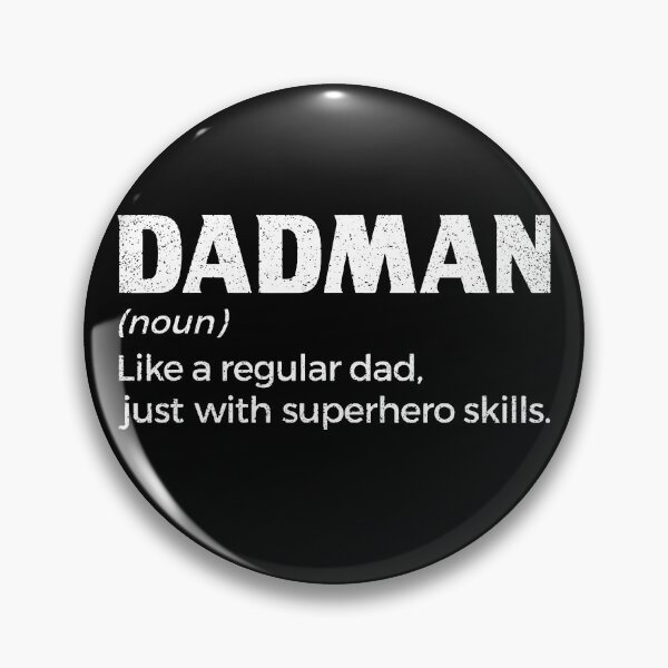 Item preview, Dadman Like A Regular Dad Just With Superhero Skills designed and sold by caruku666.