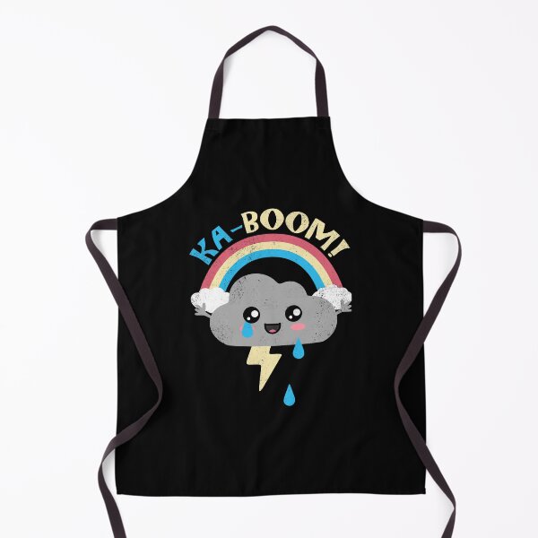 Item preview, Kawaii Cloud Rainbow Lightning Ka-Boom Design designed and sold by marke770.