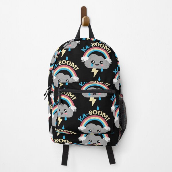 Item preview, Kawaii Cloud Rainbow Lightning Ka-Boom Design designed and sold by marke770.