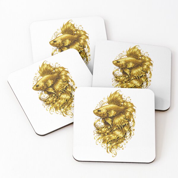 Item preview, Golden Dynasty Betta Fish designed and sold by PlanetBoi.