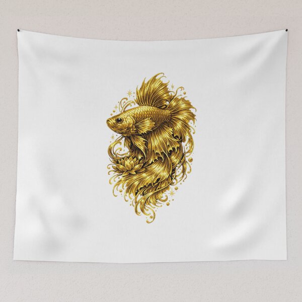 Item preview, Golden Dynasty Betta Fish designed and sold by PlanetBoi.