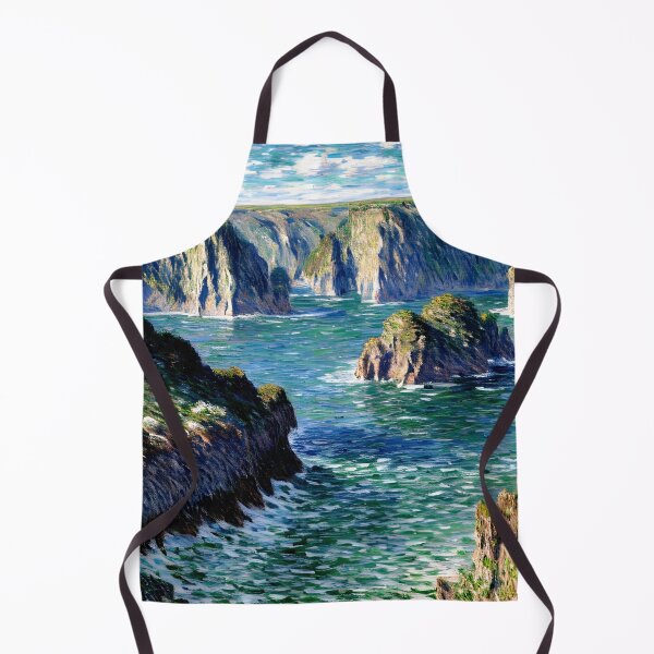 Item preview, Port-Donnant at Belle-Île: Impression of Rugged Cliffs designed and sold by artdesignsnow.