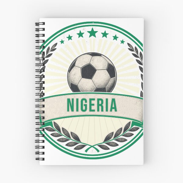 Item preview, Nigeria Vintage Soccer Crest — Retro Nigerian Football Badge Fan Emblem designed and sold by icemanphotos.