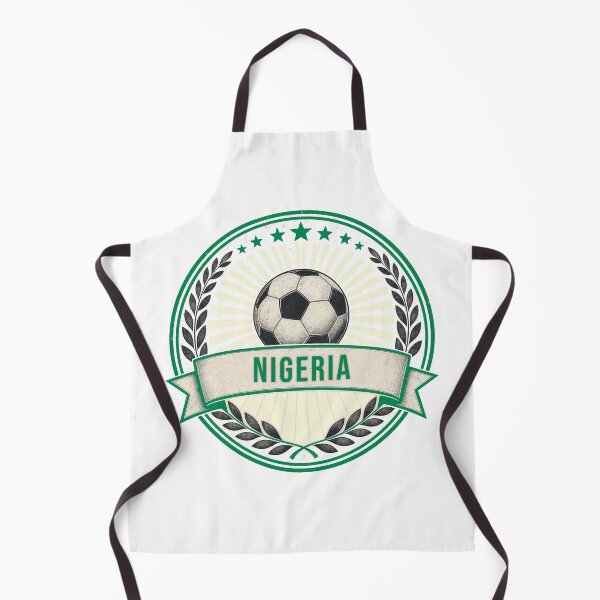 Item preview, Nigeria Vintage Soccer Crest — Retro Nigerian Football Badge Fan Emblem designed and sold by icemanphotos.