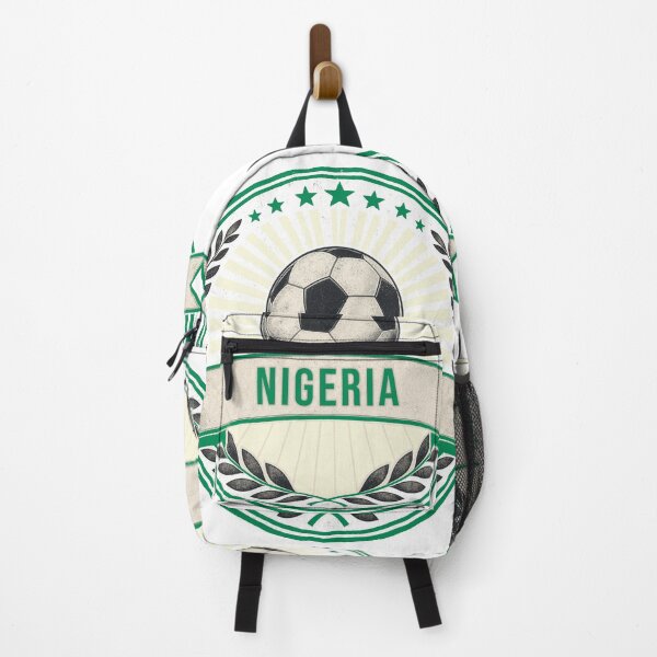 Item preview, Nigeria Vintage Soccer Crest — Retro Nigerian Football Badge Fan Emblem designed and sold by icemanphotos.