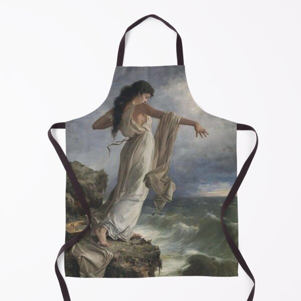 Item preview, Poster Death of Sappho by Miguel Carbonell Selva Painting designed and sold by PuffersPatrys.