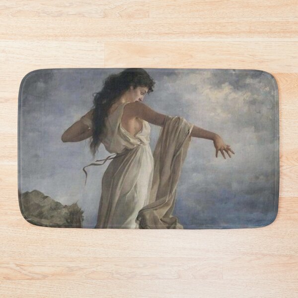 Item preview, Poster Death of Sappho by Miguel Carbonell Selva Painting designed and sold by PuffersPatrys.