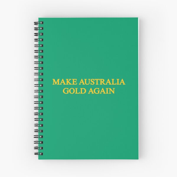 Item preview, Oz MAGA. MAKE AUSTRALIA GOLD AGAIN designed and sold by Kangaroo Sun.