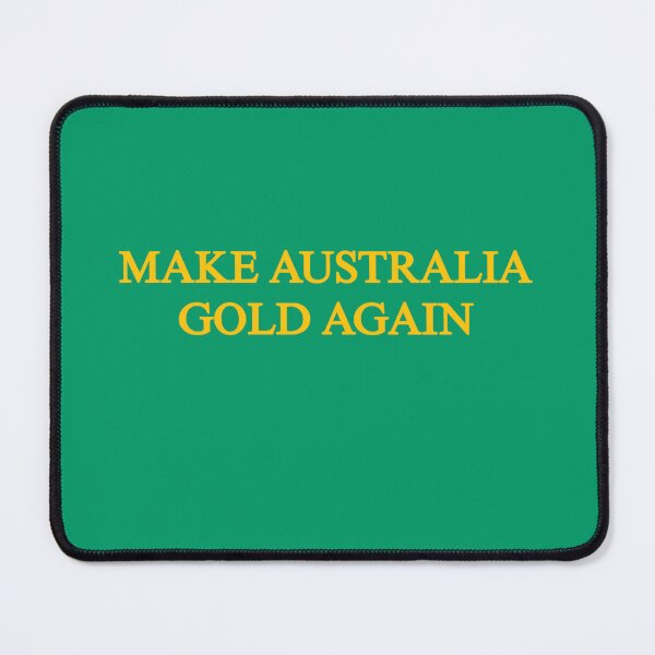 Item preview, Oz MAGA. MAKE AUSTRALIA GOLD AGAIN designed and sold by Kangaroo Sun.