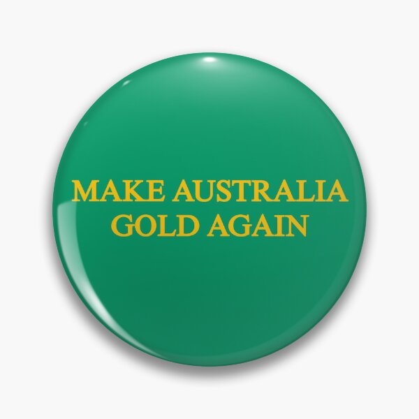 Item preview, Oz MAGA. MAKE AUSTRALIA GOLD AGAIN designed and sold by Kangaroo Sun.