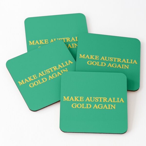 Item preview, Oz MAGA. MAKE AUSTRALIA GOLD AGAIN designed and sold by Kangaroo Sun.
