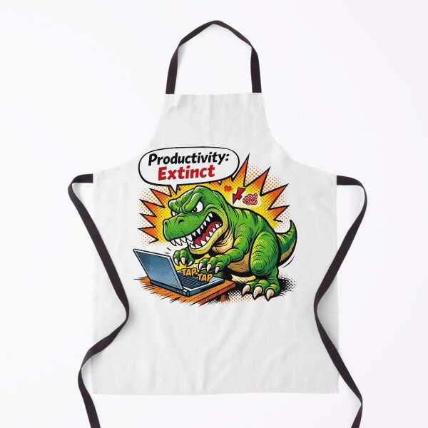 Item preview, T-Rex Productivity Extinct — Funny Dinosaur Office Humor Gift designed and sold by Print Loft.