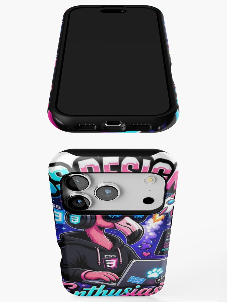 Thumbnail 3 of 4, iPhone Case, CSS Designer Sticker | Frontend Web Developer Humor Gift designed and sold by NuniDesigns.