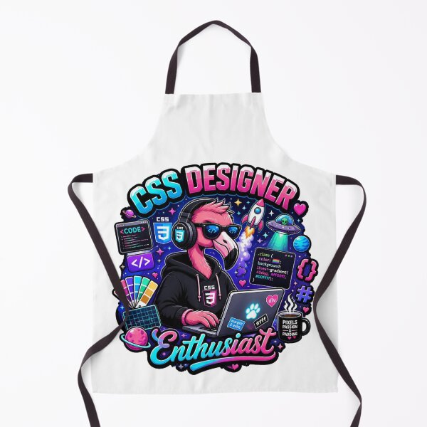 Artikelvorschau, CSS-Designer-Aufkleber | Humorvolles Geschenk für Frontend-Webentwickler entworfen und verkauft von NuniDesigns.
