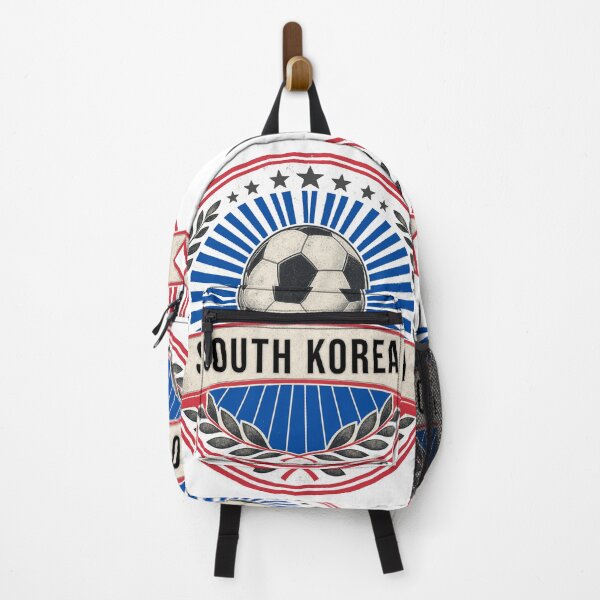 Item preview, South Korea Vintage Soccer Crest — Retro Korean Football Badge Fan Emblem designed and sold by icemanphotos.