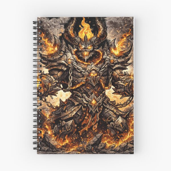 Item preview, Infernal Ironhorn Doom Warlord designed and sold by CaitlinMarkse.
